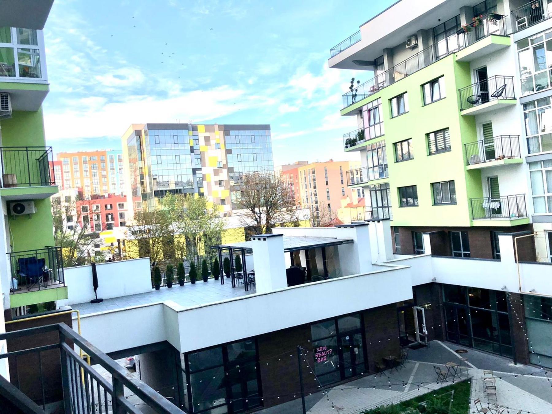 Osapart Comfortable Apartment In A Complex Great Britain Lviv Kültér fotó