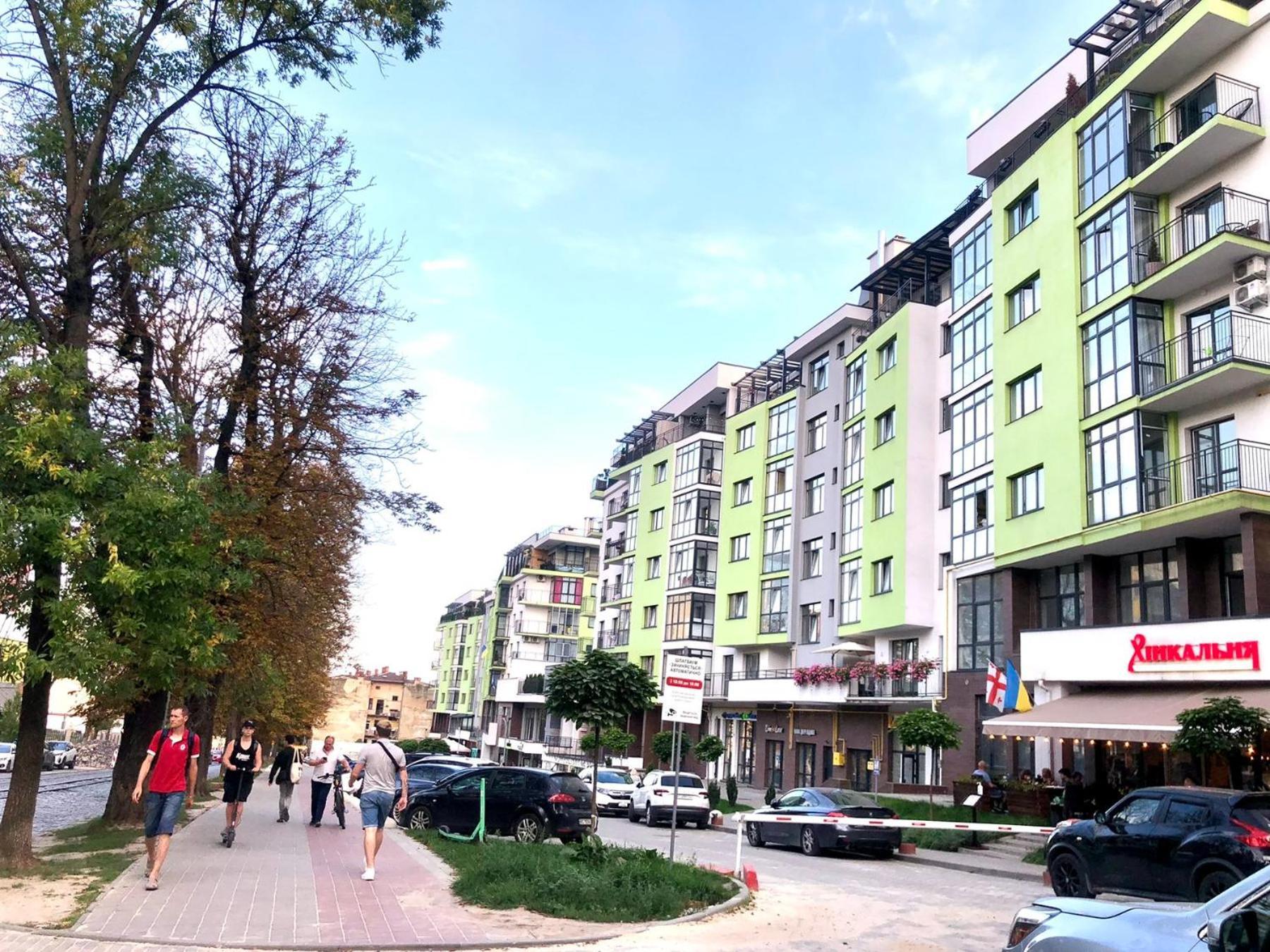 Osapart Comfortable Apartment In A Complex Great Britain Lviv Kültér fotó